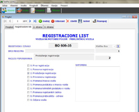 Tehnički pregled - Registracioni list - Prva strana